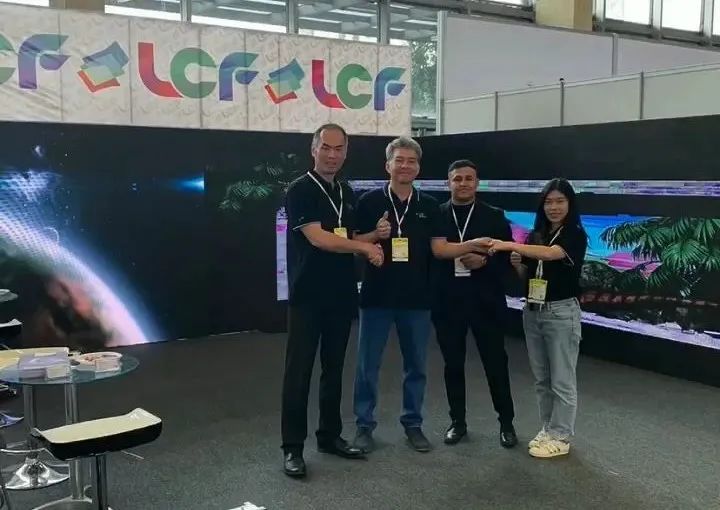 星空游戏哥伦比亚展位 星空游戏哥伦比亚LED显示屏展