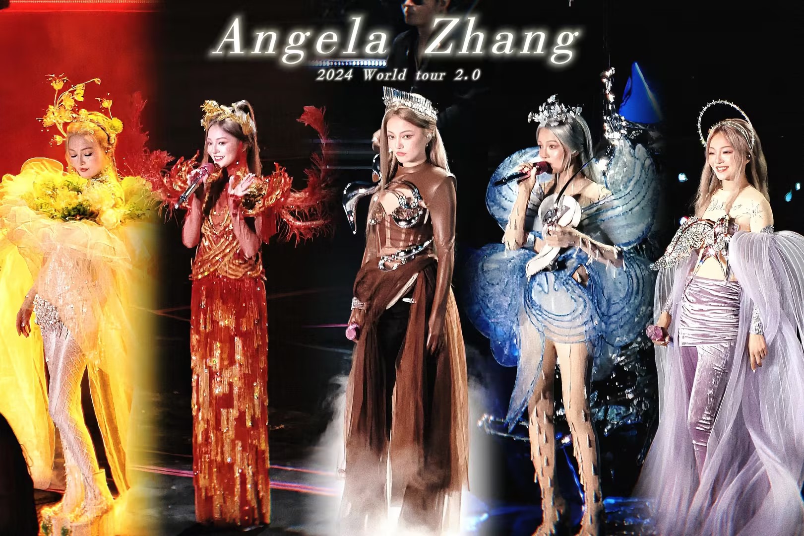 璀璨夺目!星空游戏LED巨幕打造光影魔法,张韶涵湖州演唱会变身高定秀场 璀璨夺目!星空游戏LED巨幕打造光影魔法,张韶涵湖州演唱会变身高定秀场